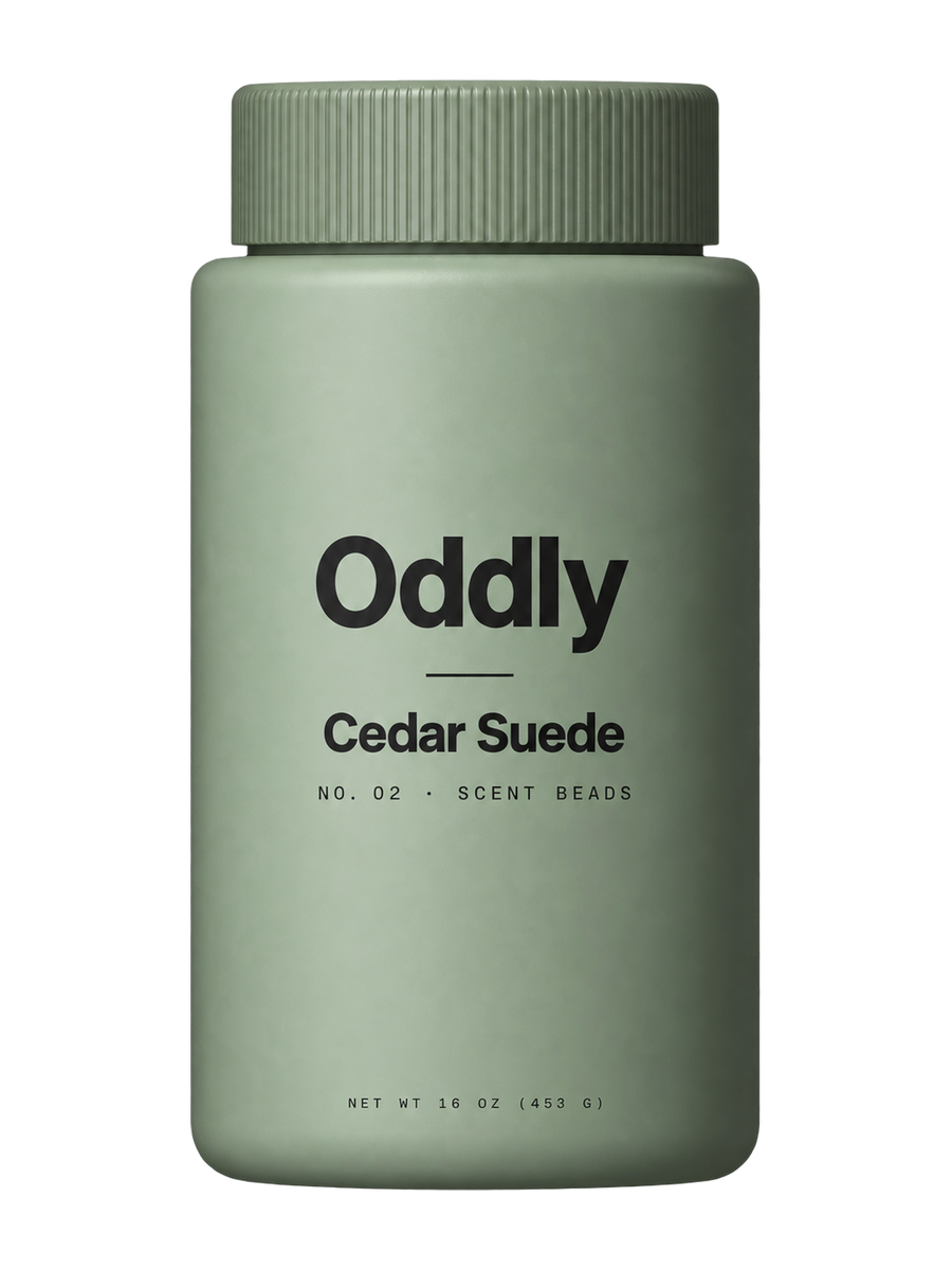 Oddly Cedar Suede jar (generated render)