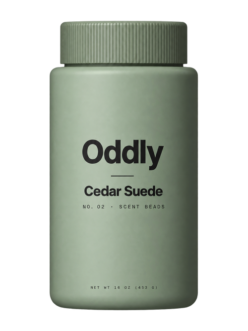 Oddly Cedar Suede jar (generated render)