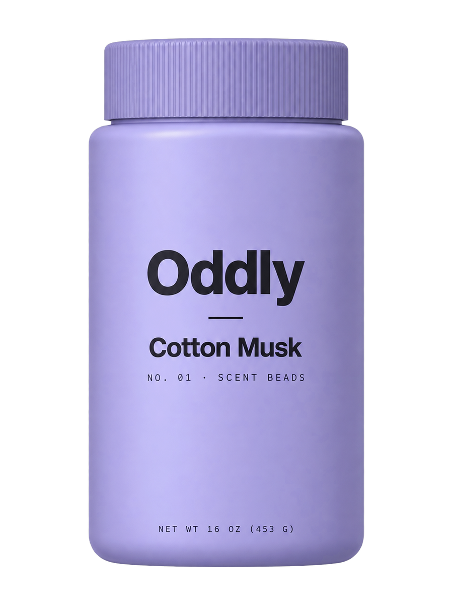 Oddly Cotton Musk jar (generated render)